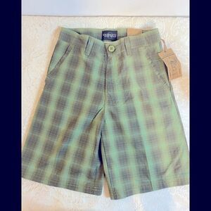 Gioberti Boys Casual Plaid  Fashion Short size: 10